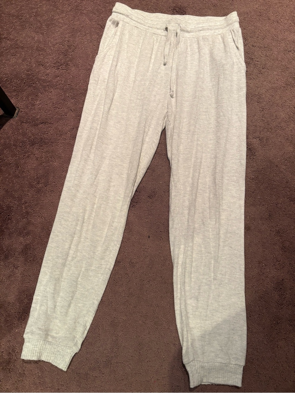 Ocean Drive Light Gray Women's Jogger Pants